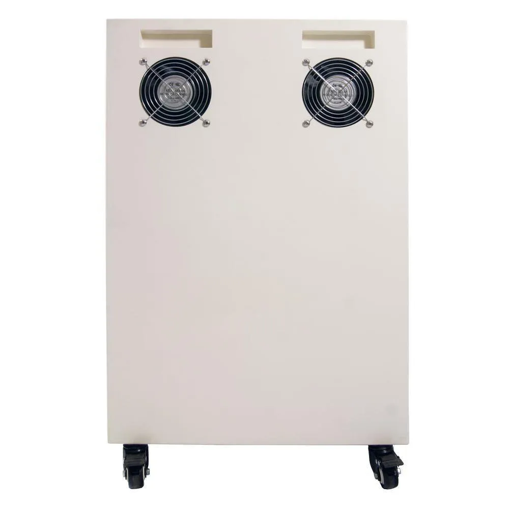 10 gal. 2.0 HP Ultra Quiet and Oil-Free Electric Air Compressor in Sound Proof Cabinet