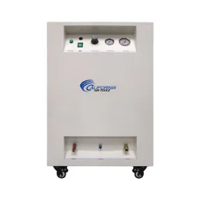 10 gal. 2.0 HP Ultra Quiet and Oil-Free Electric Air Compressor in Sound Proof Cabinet