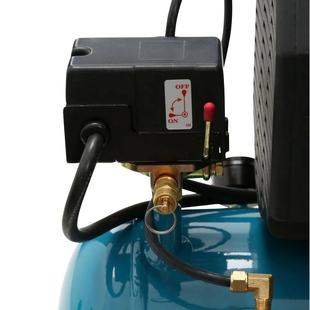 2.6 Gal. 2 HP Portable Electrical Hot Dog Air Compressor