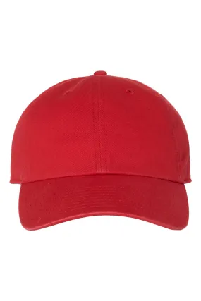 47 Brand Mens Clean Up Adjustable Hat - Red