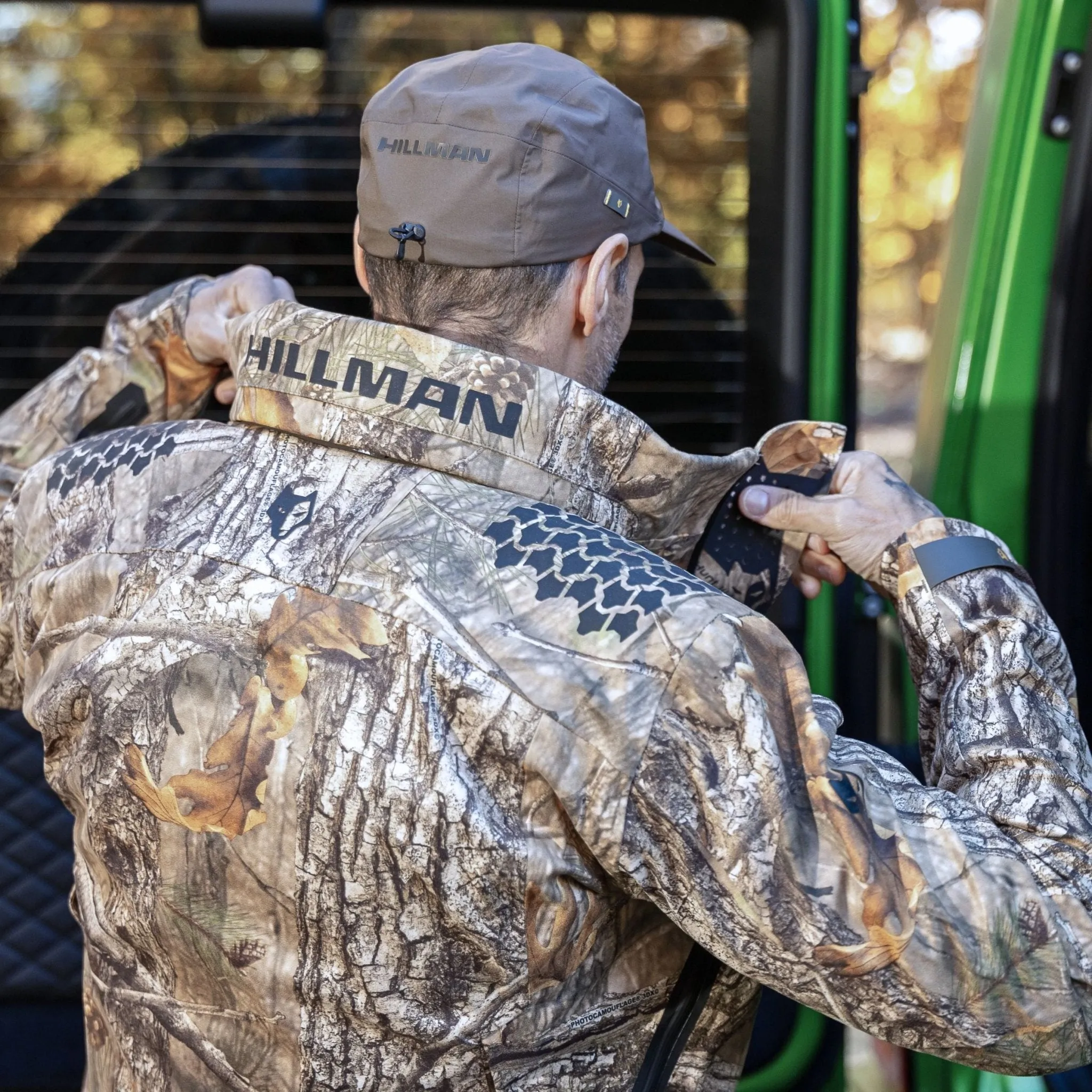 6OL Cold Weather Camo Hunting Jacket - Heated Camouflage Coat