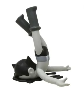 Astro Crash Grayscale Astroboy Art Toy by Josh Divine
