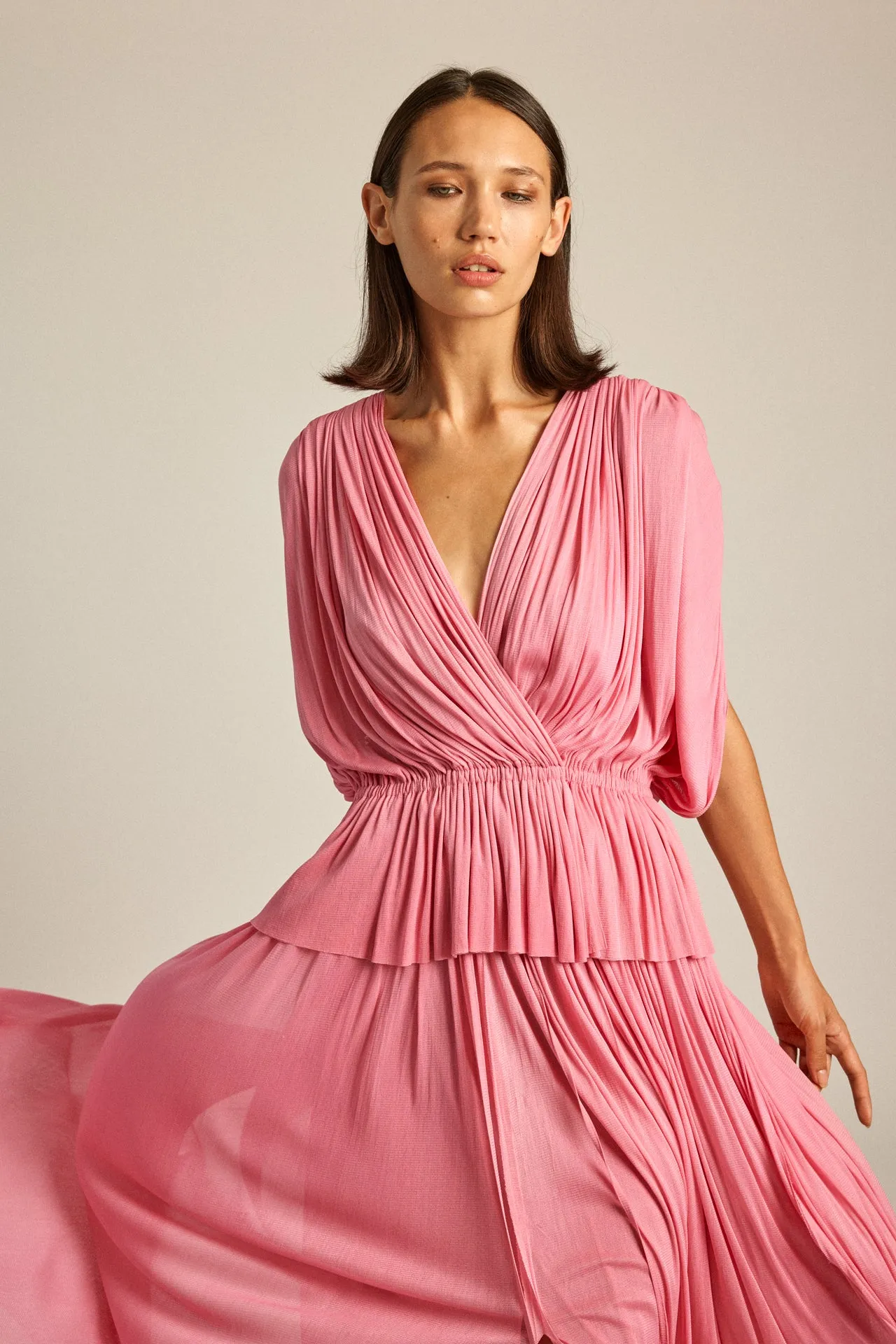 Bubble Silk Tulle Top