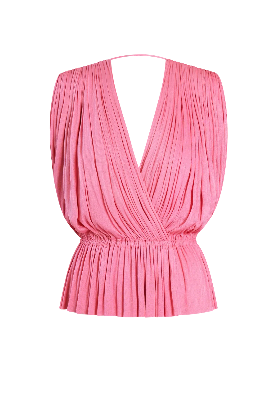 Bubble Silk Tulle Top
