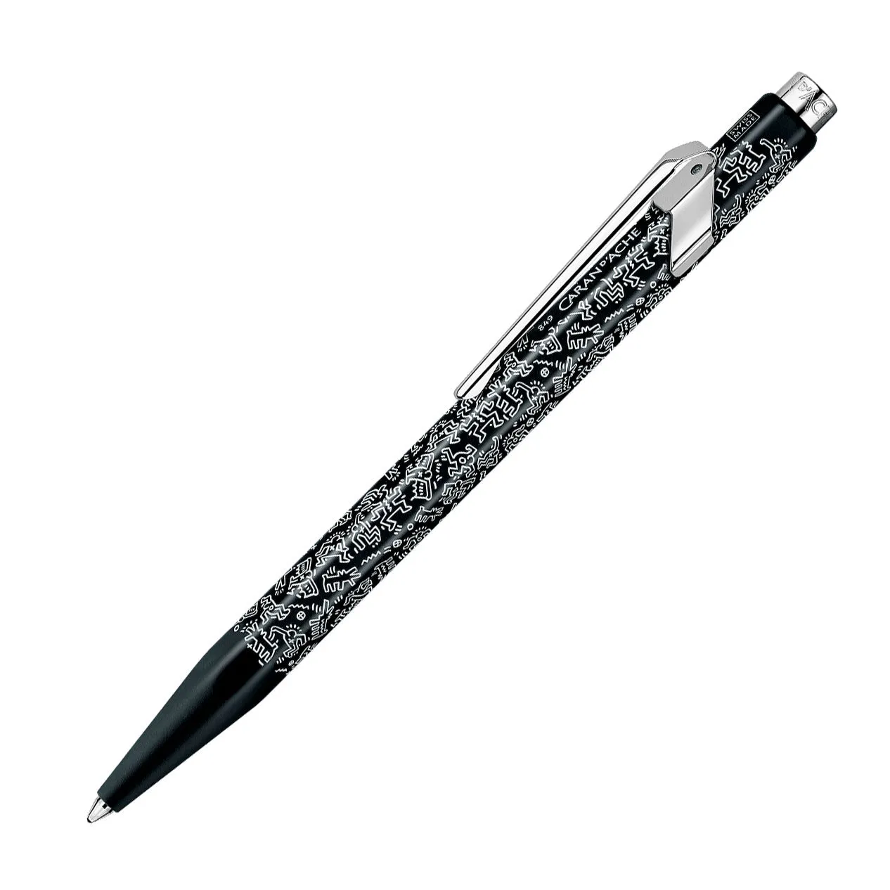 Caran D'Ache 849 Keith Haring Limited Edition Ballpoint Pen Black