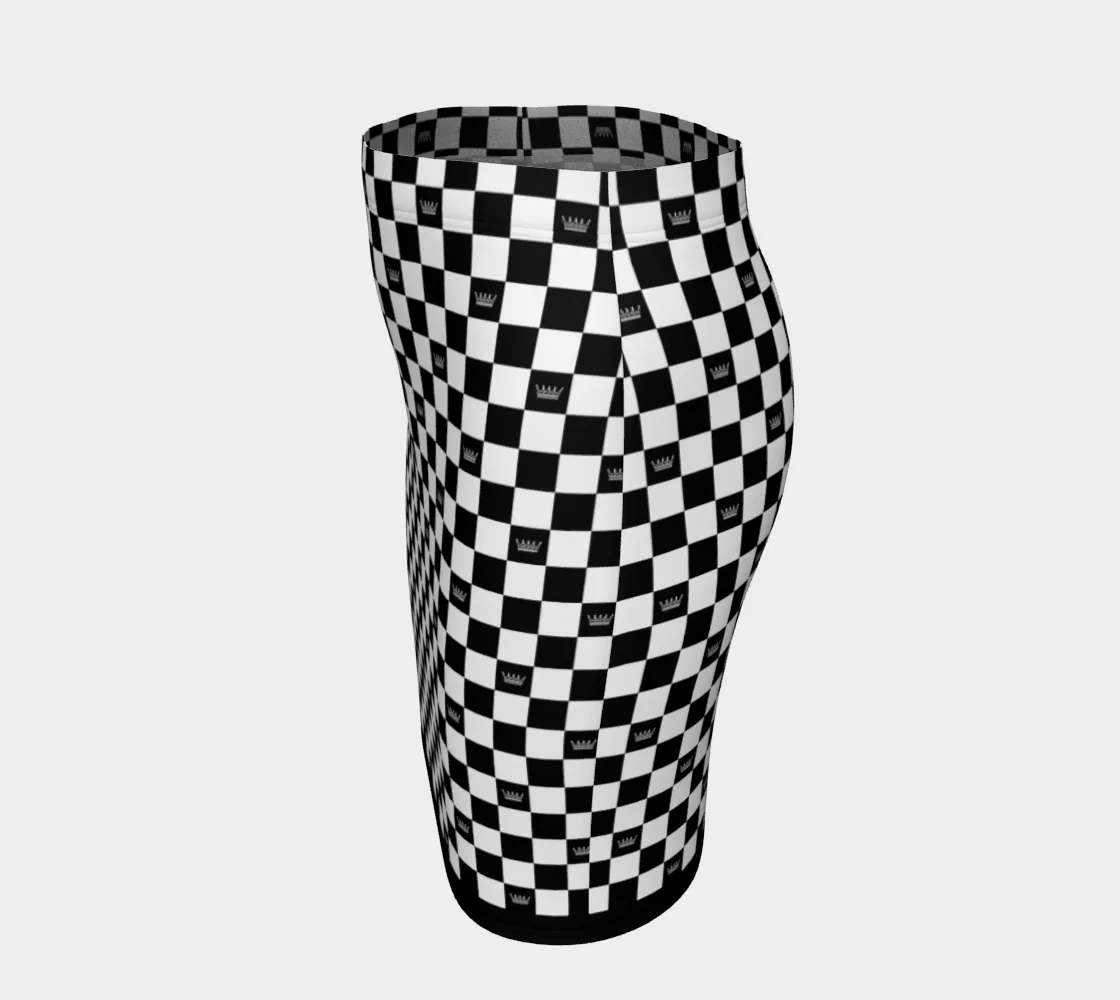 Chess Queen Fitted Skirt