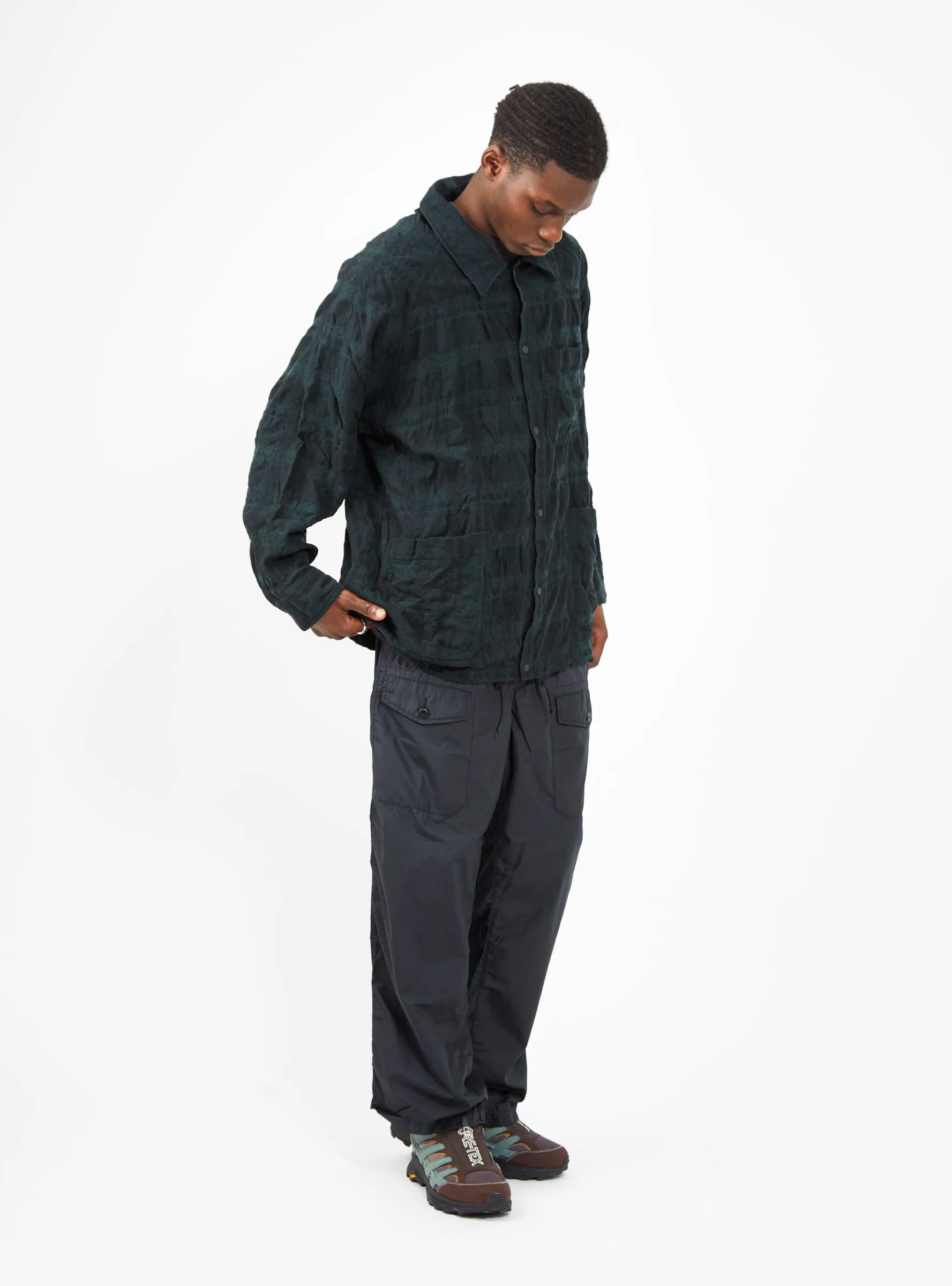 Coach Shirt Green Check
