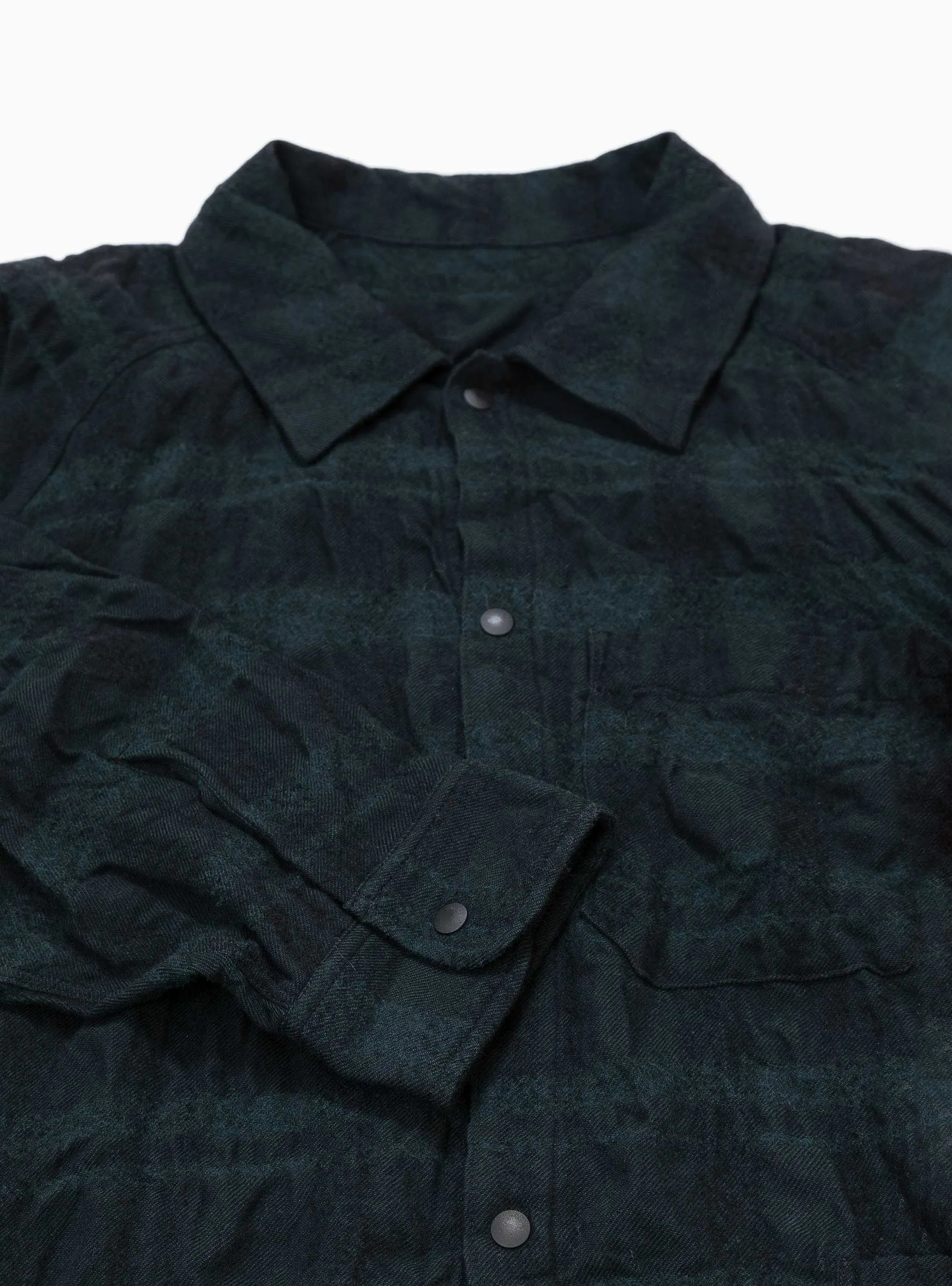 Coach Shirt Green Check