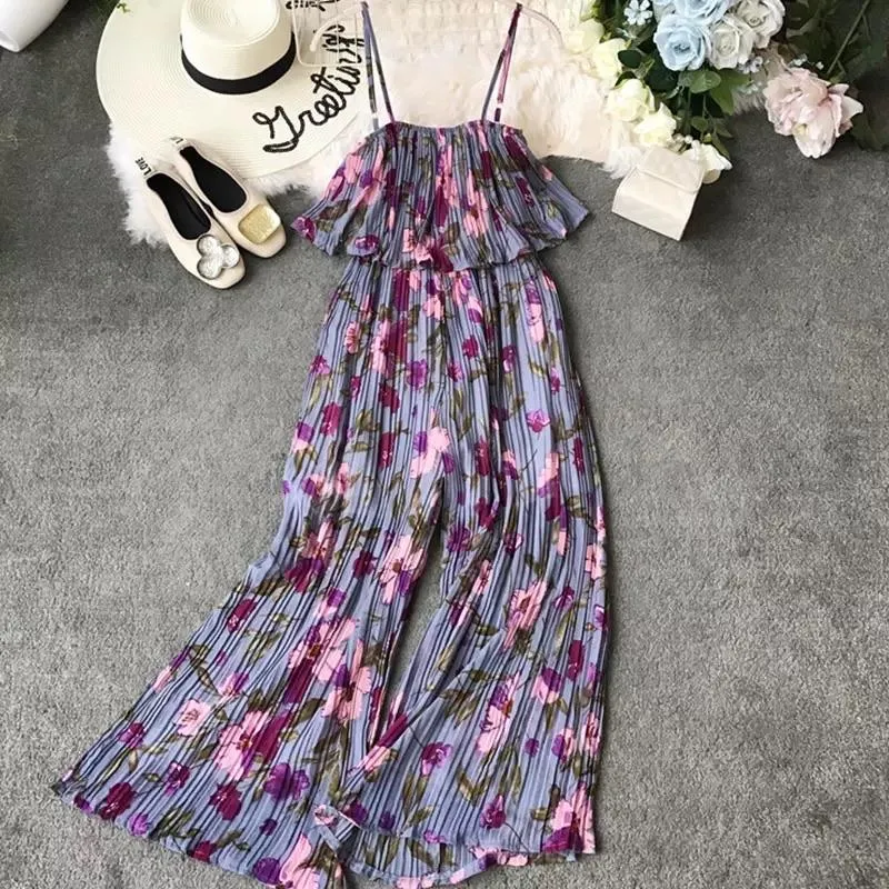 Coachella Pleated Jumpsuit