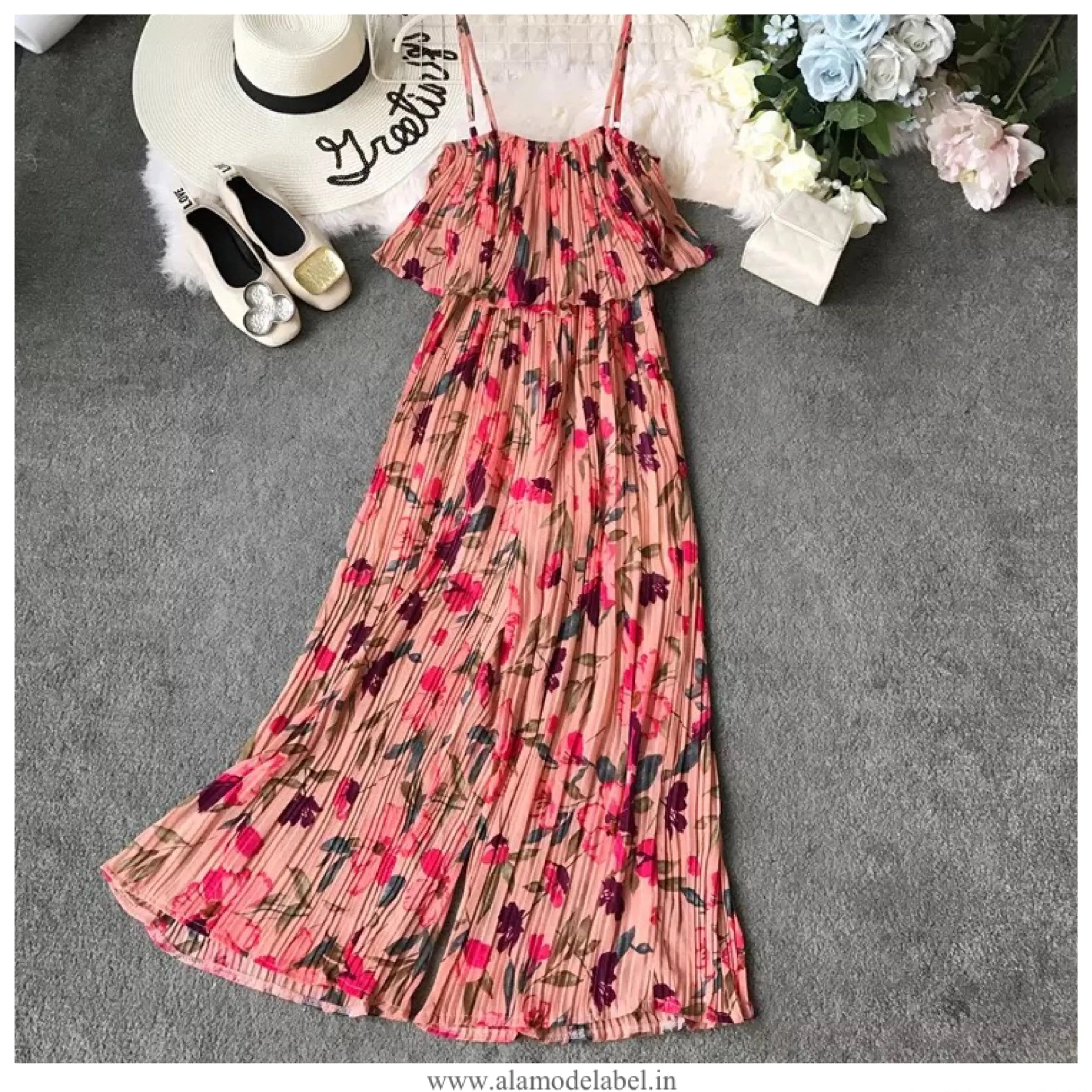 Coachella Pleated Jumpsuit