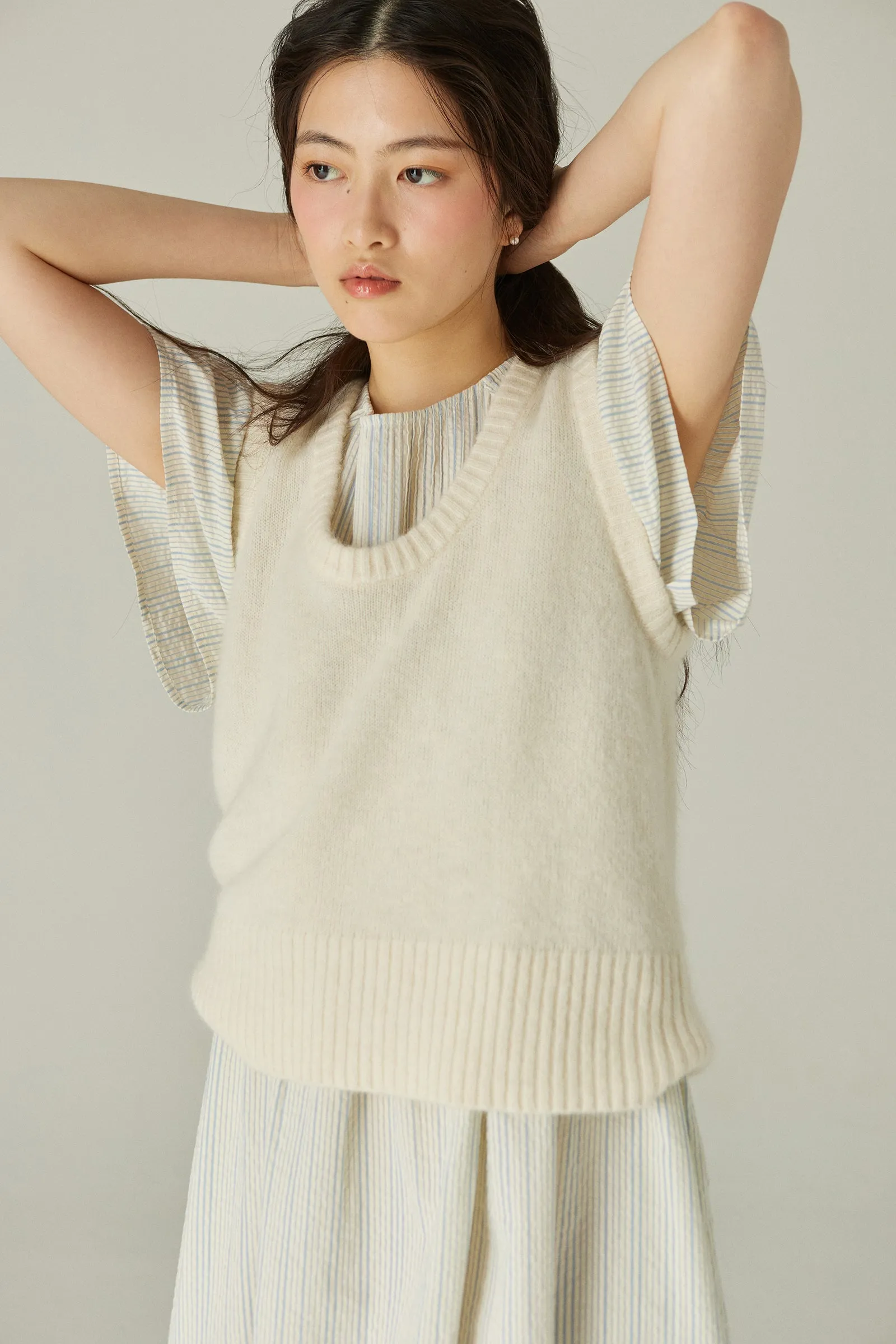 Deli Dress -- Organic Cotton Seersucker