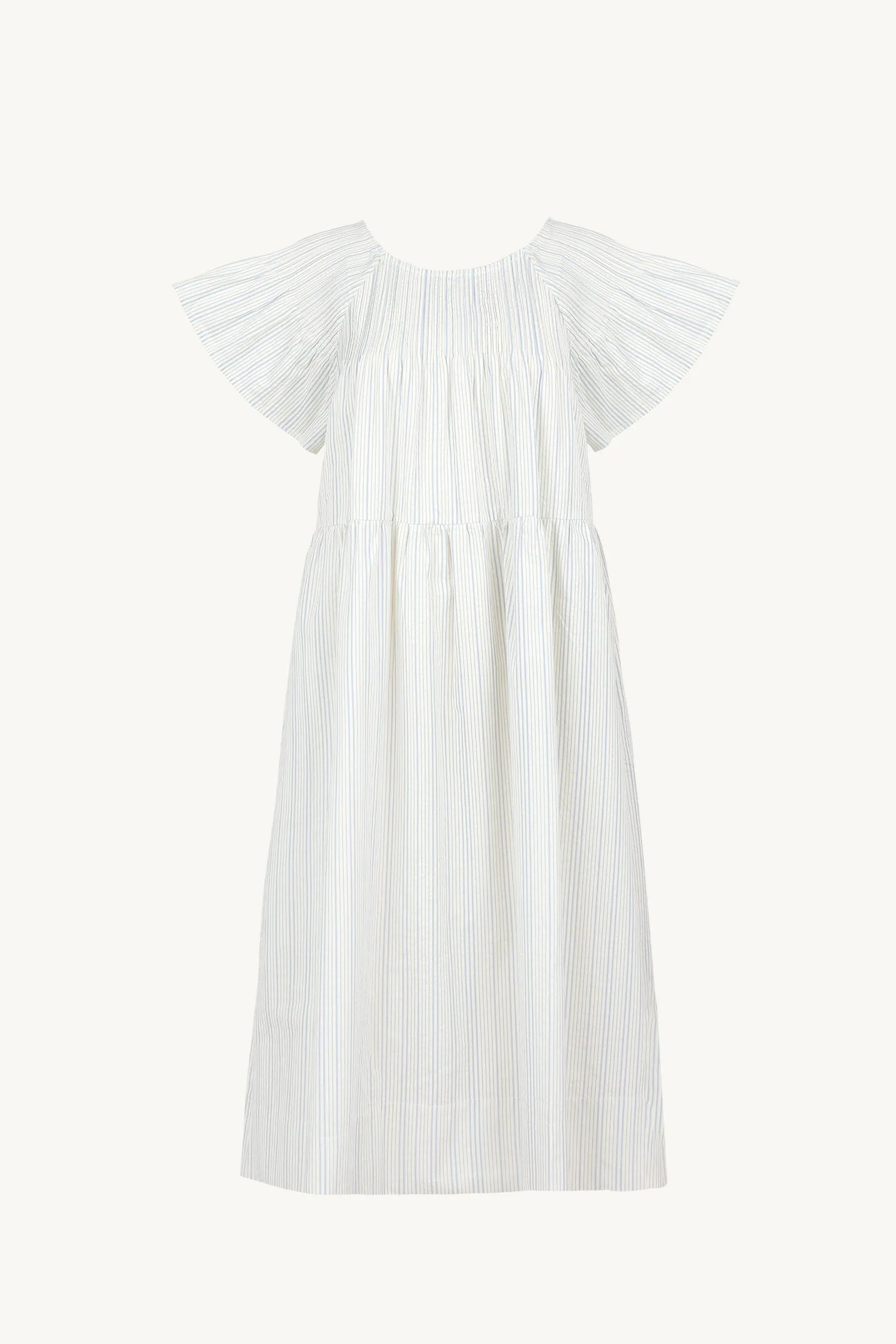 Deli Dress -- Organic Cotton Seersucker