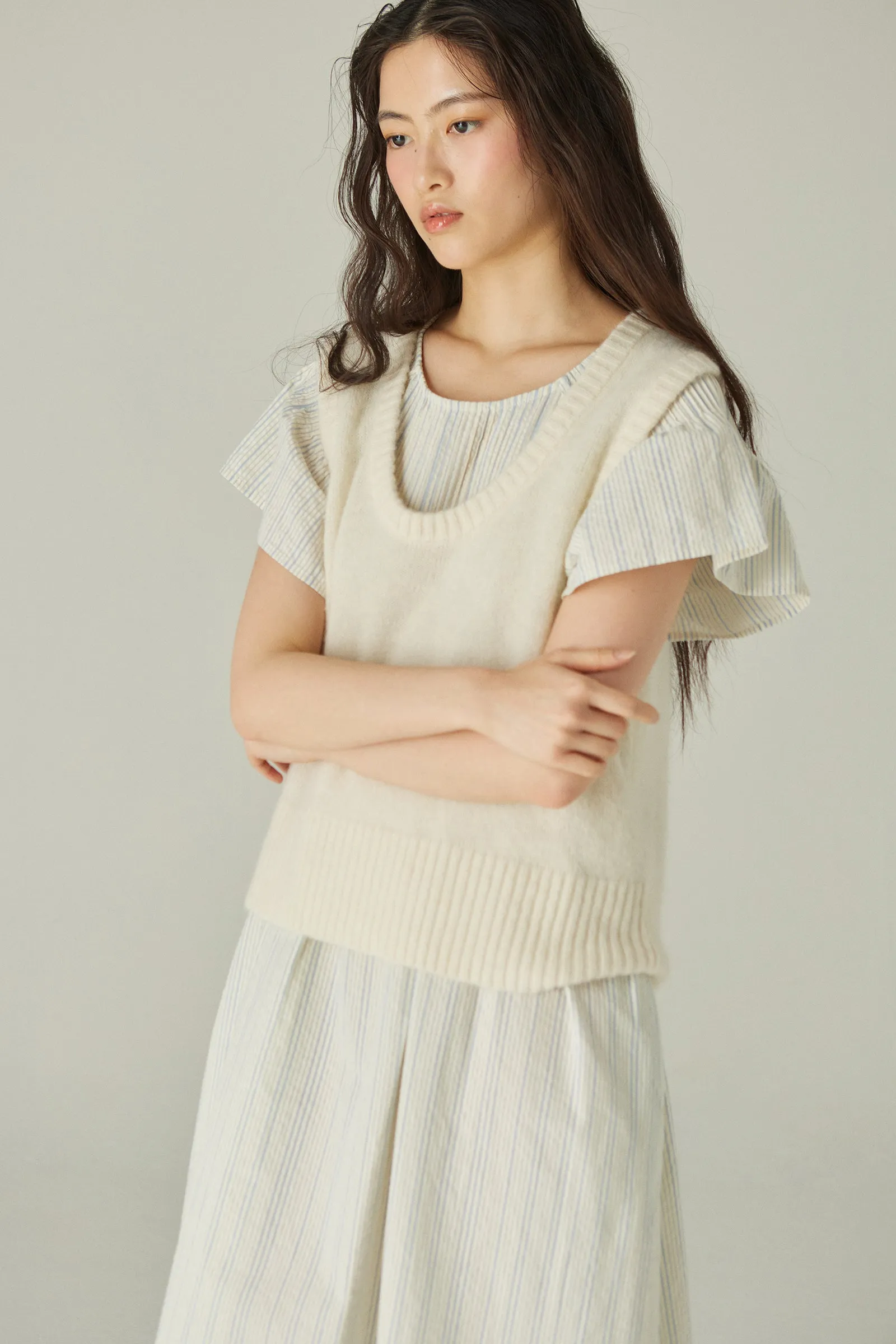 Deli Dress -- Organic Cotton Seersucker