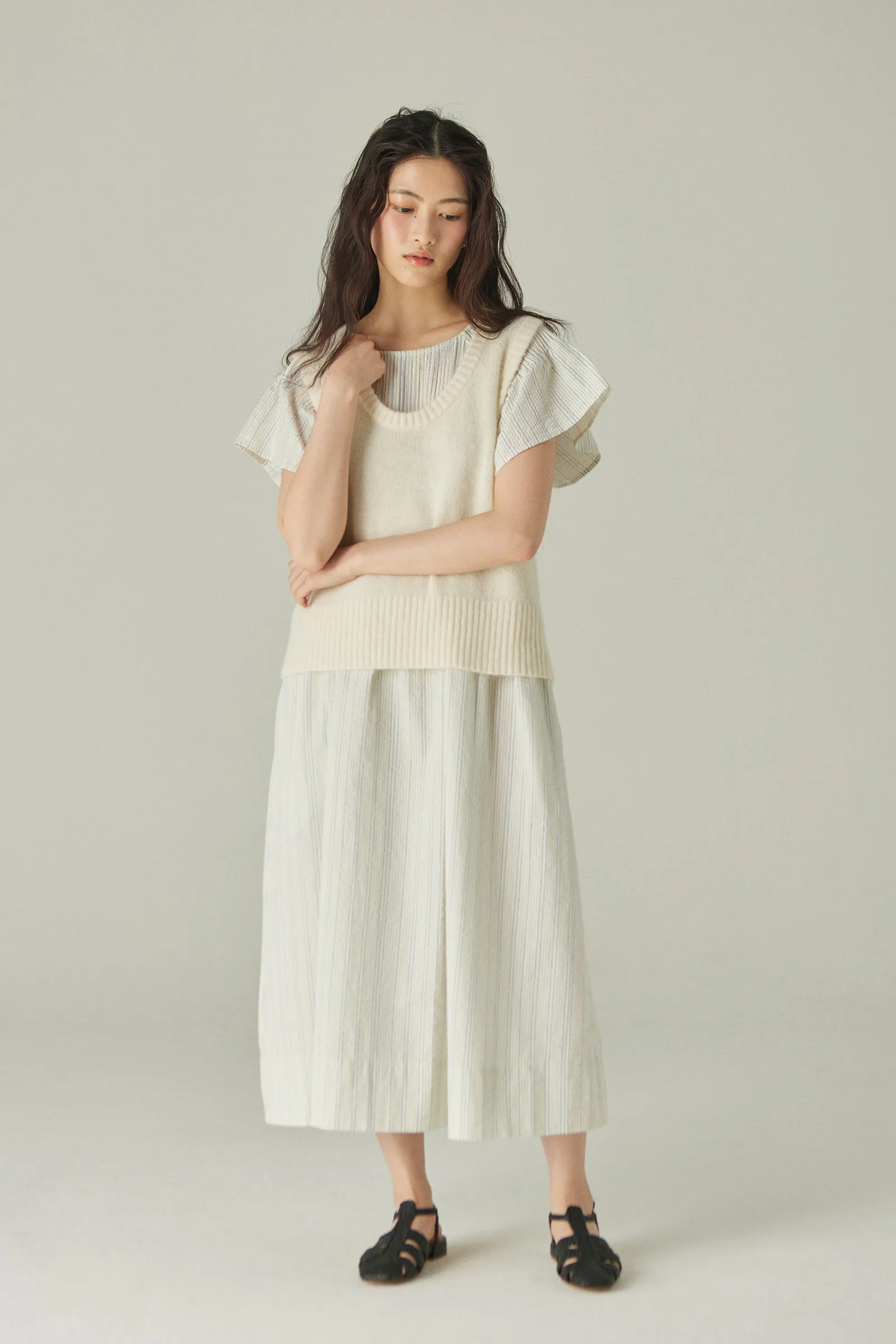 Deli Dress -- Organic Cotton Seersucker