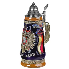 Deutschland Monarchy Eagle Stein .5L