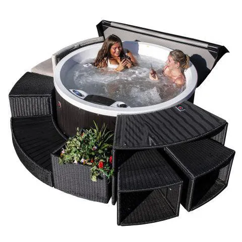 Ex Display/Demo Okanagan 4-Person Patio Spa | 160 cm Diameter