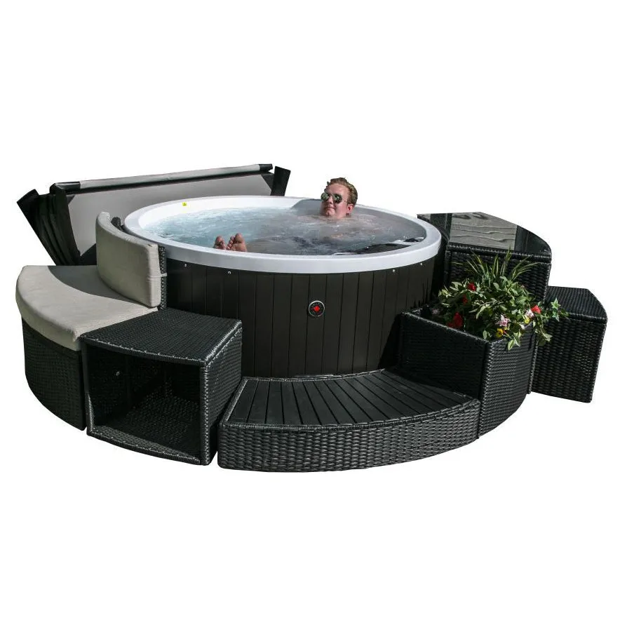 Ex Display/Demo Okanagan 4-Person Patio Spa | 160 cm Diameter