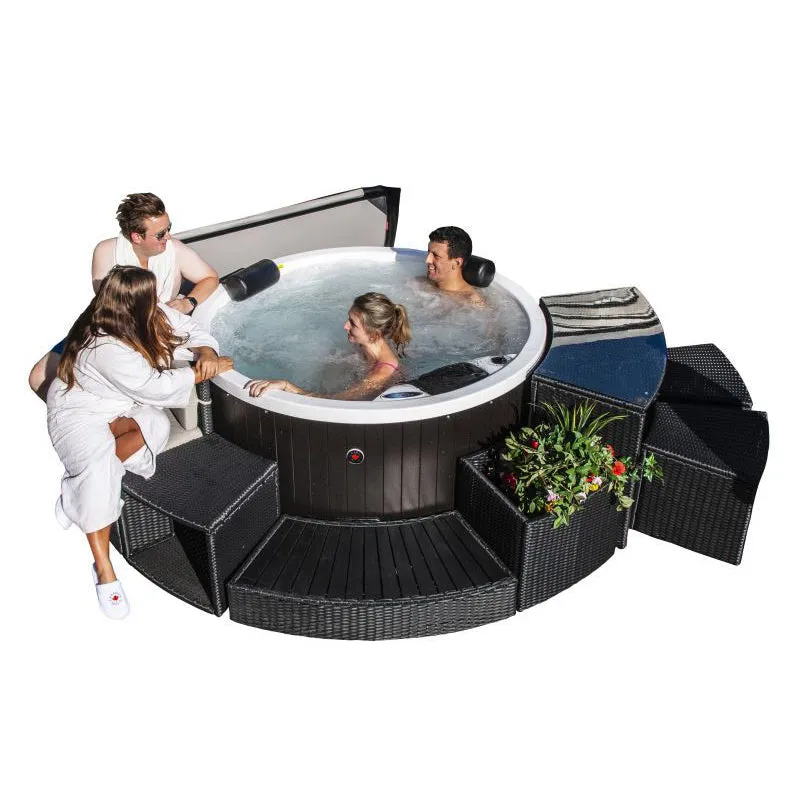Ex Display/Demo Okanagan 4-Person Patio Spa | 160 cm Diameter