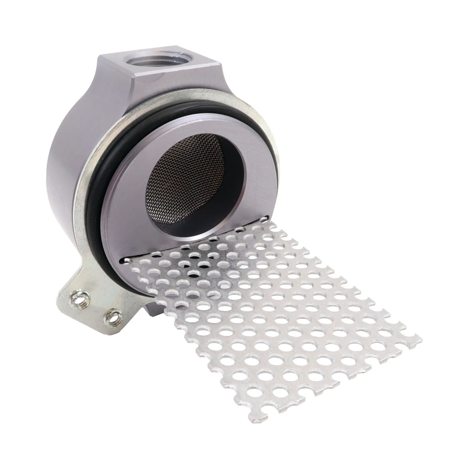 Ford Mustang V6 Oil Separator Kit With Billet Aluminum Catch Can 05-10 - Reconditioned