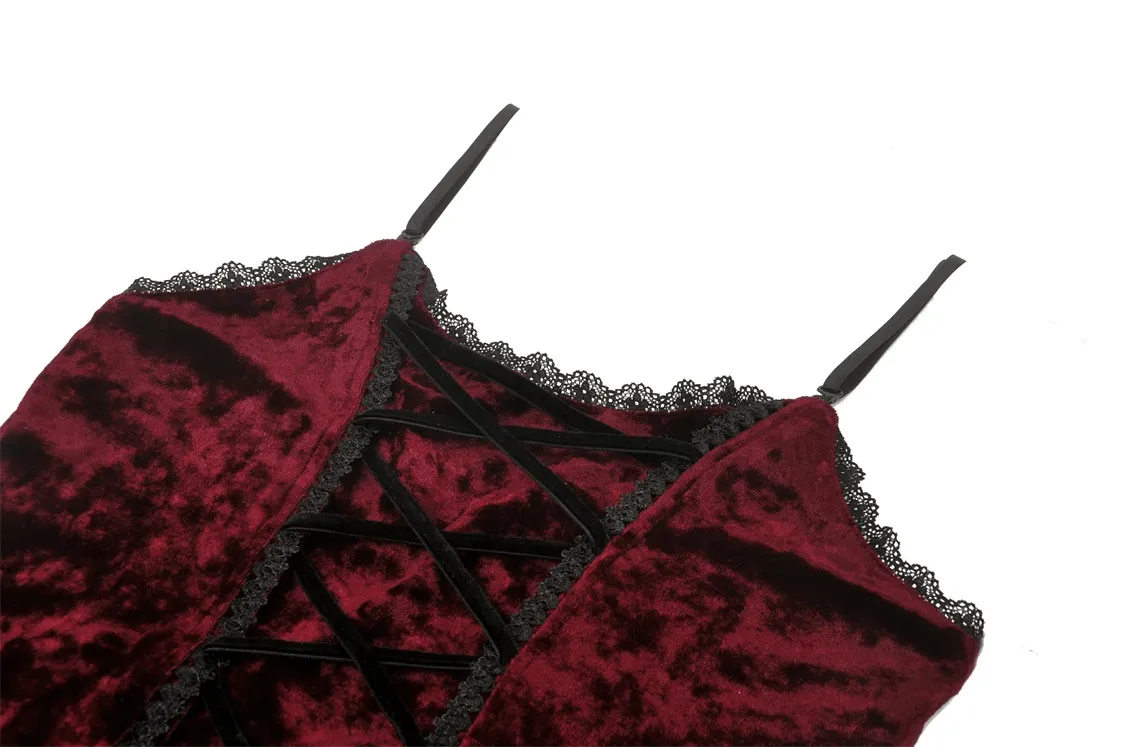 Gothic Layered Lace Dress - Elegant and Stylish