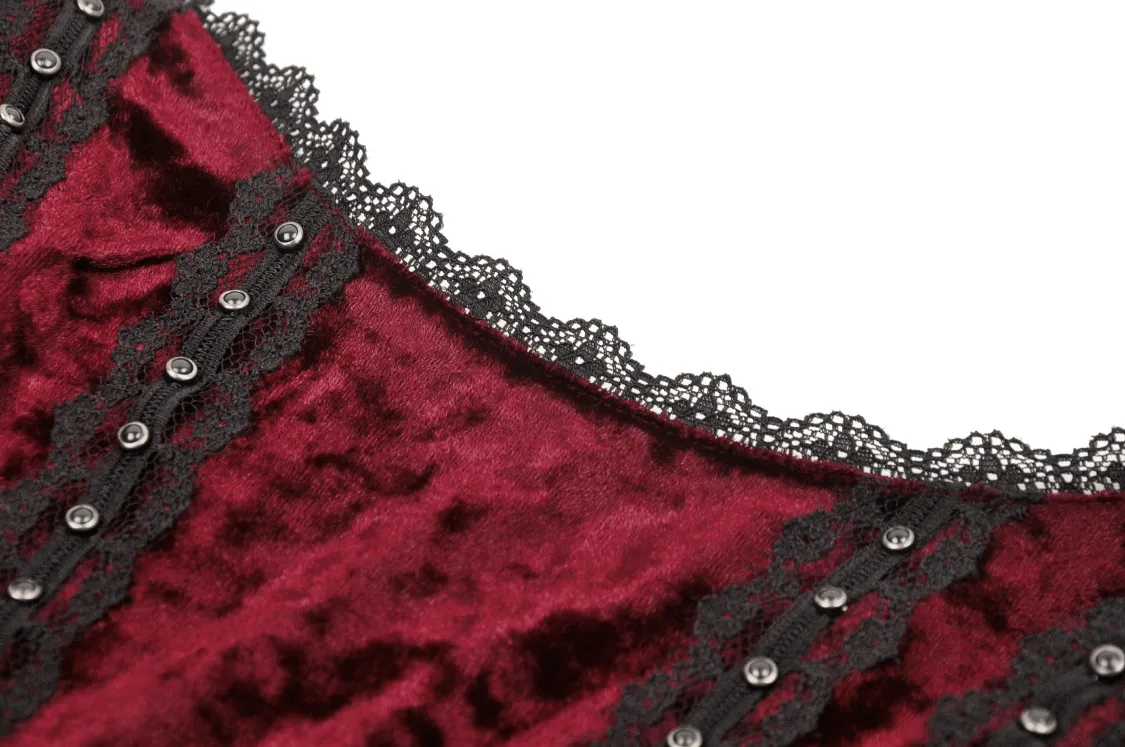 Gothic Layered Lace Dress - Elegant and Stylish
