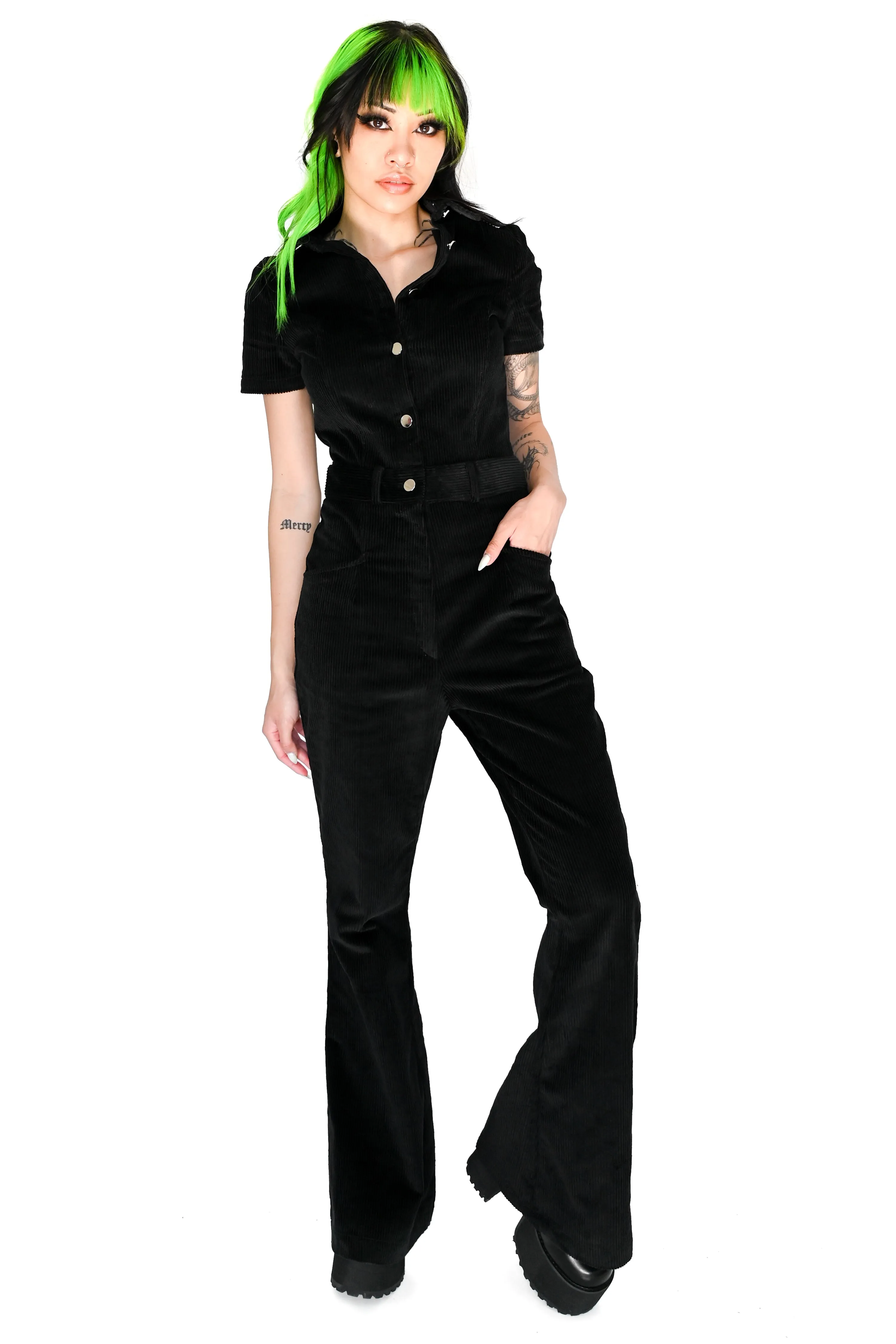 Harper Corduroy Jumpsuit - Limited Edition - 4XL left! No restock