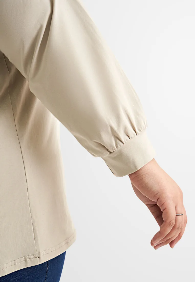 Hermosa EVERYDAY Henley Long Sleeve Tee (214202)