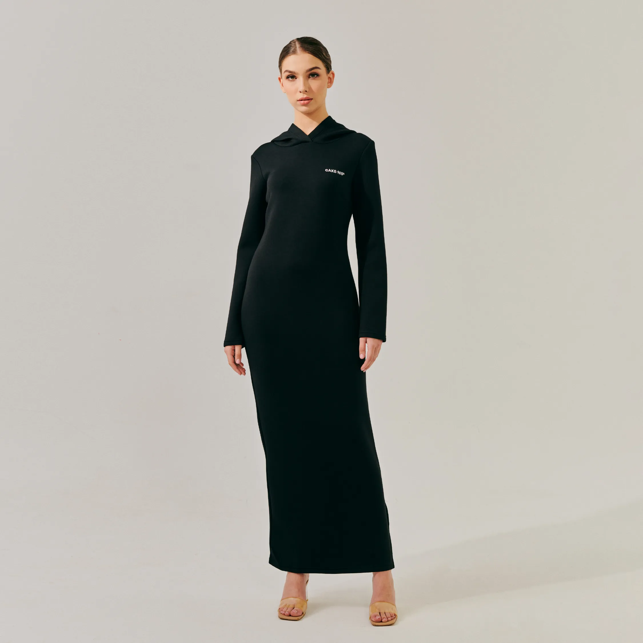 HOODED JUMPER DRESS