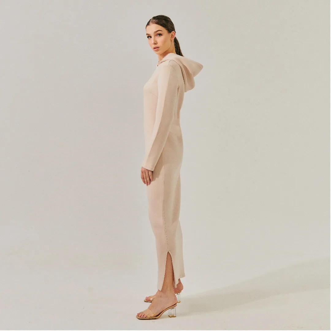 HOODED JUMPER DRESS