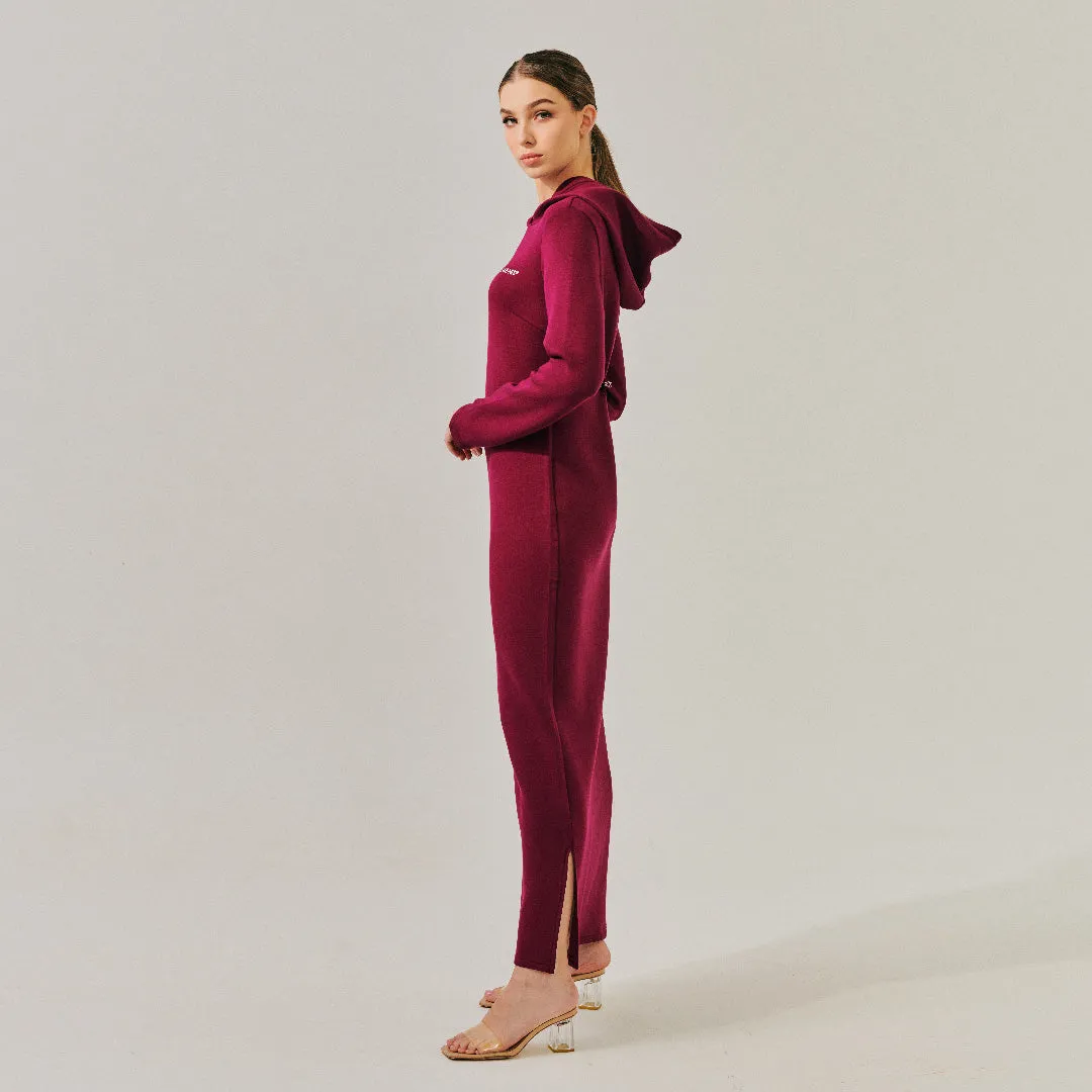 HOODED JUMPER DRESS