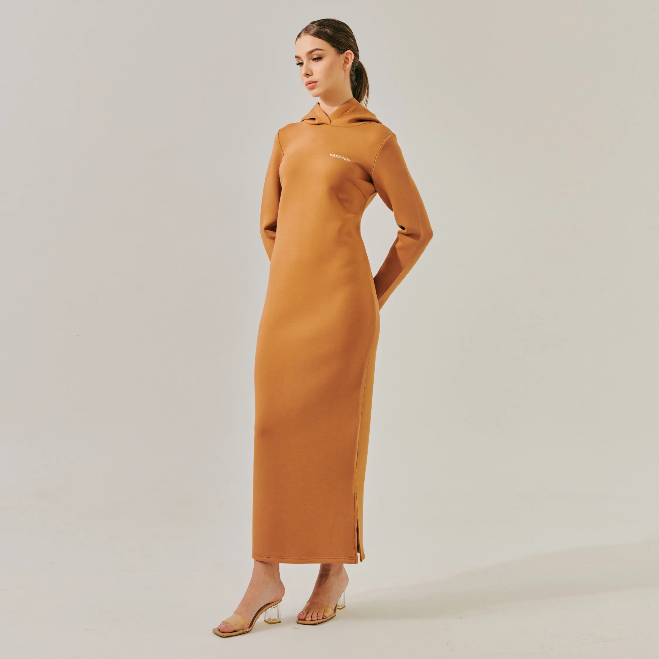 HOODED JUMPER DRESS