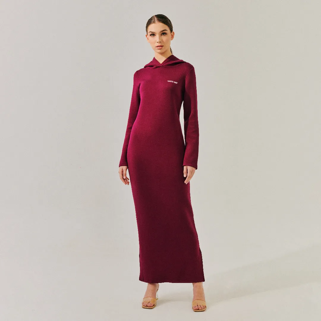 HOODED JUMPER DRESS