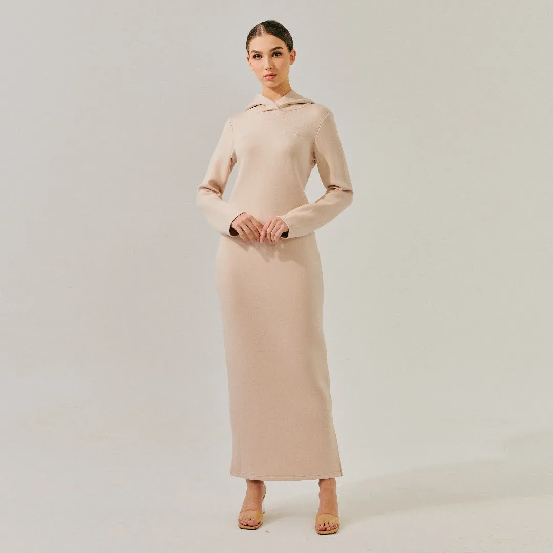 HOODED JUMPER DRESS