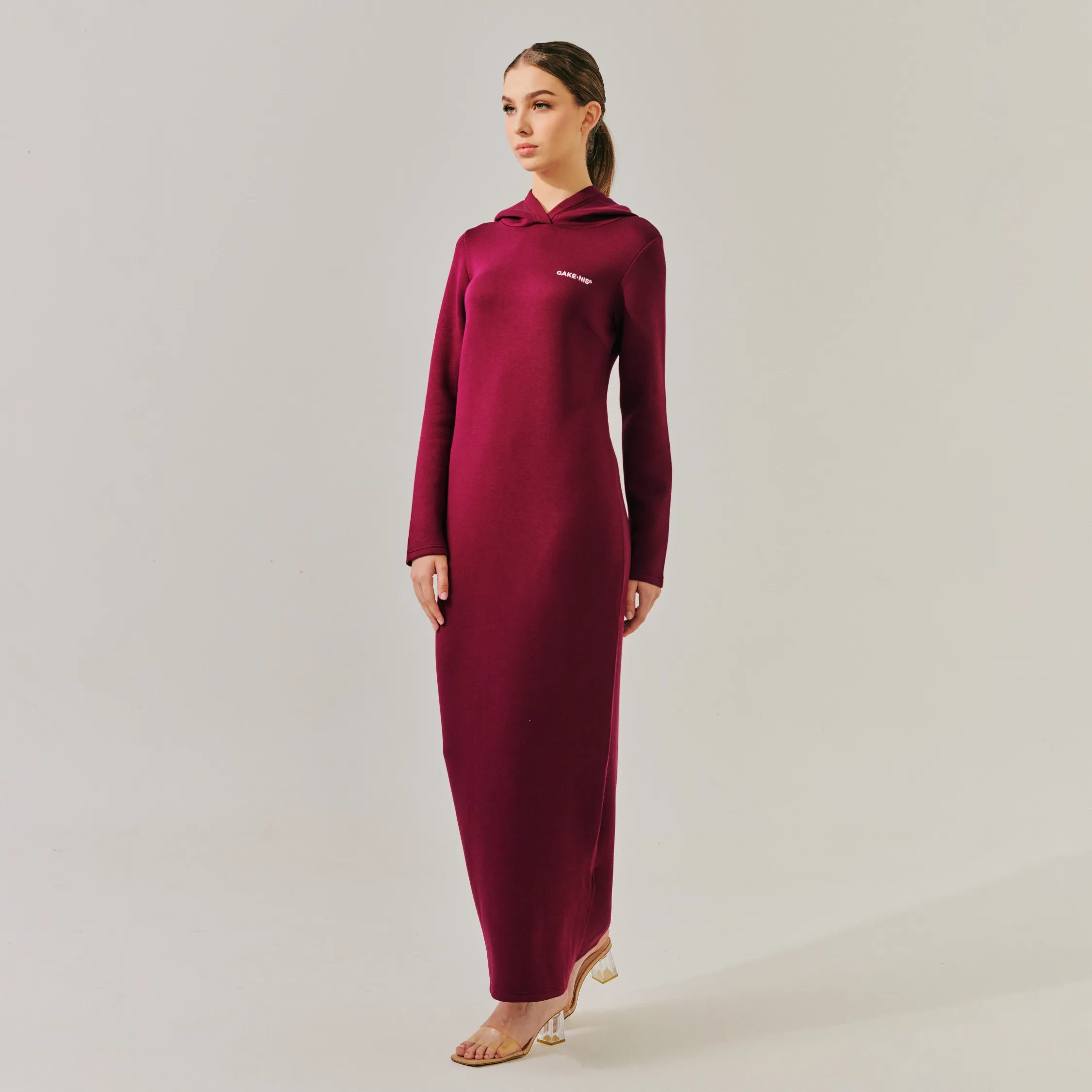 HOODED JUMPER DRESS