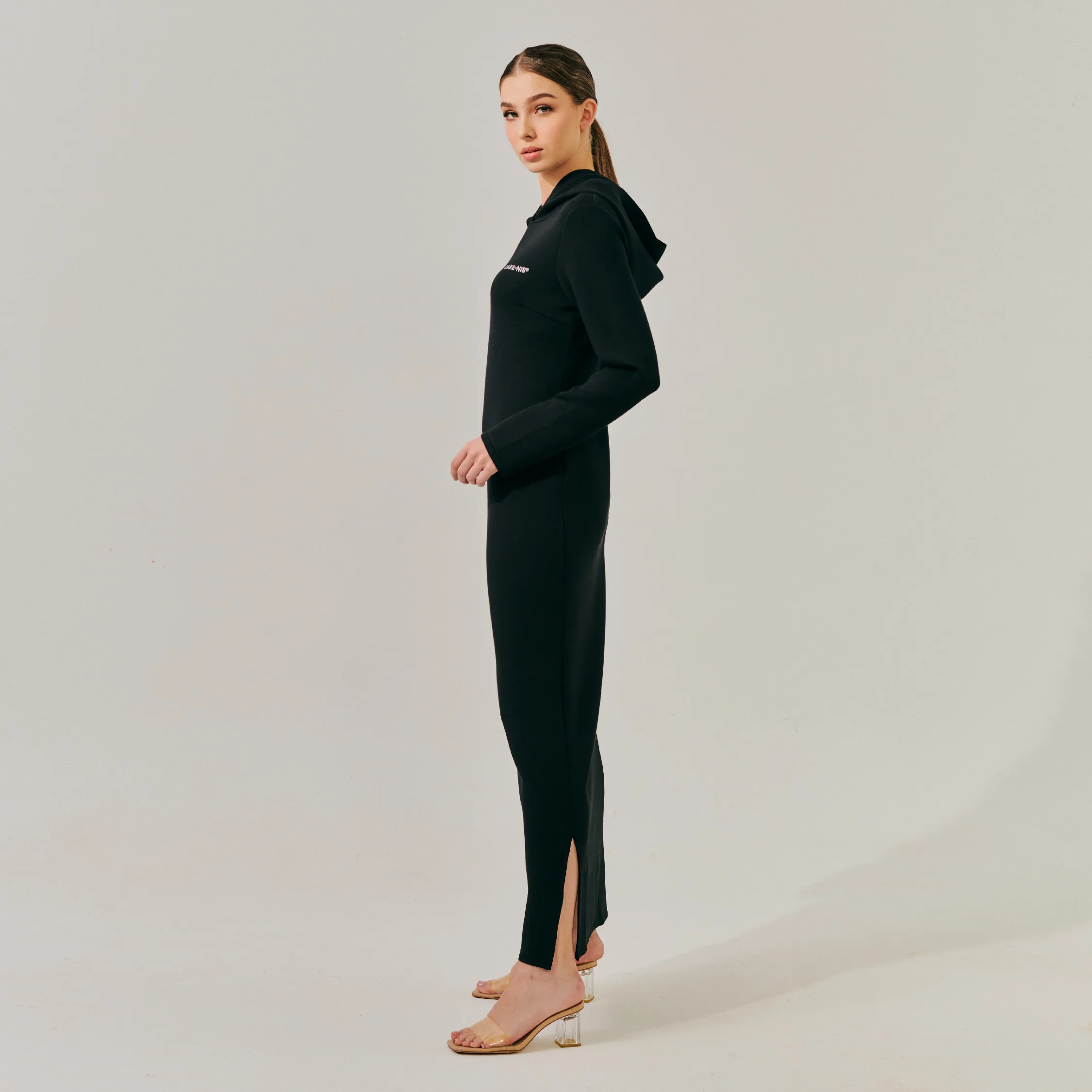 HOODED JUMPER DRESS