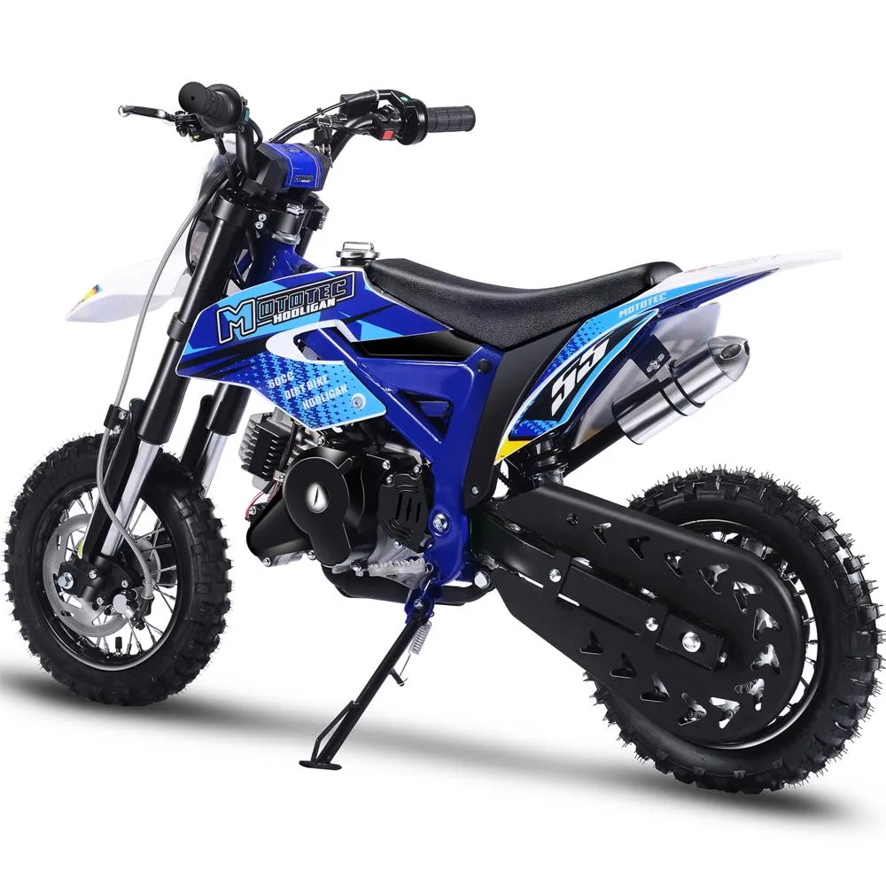 Hooligan 60cc Motocross Dirt Bike | MotoTec Kids | 4-Stroke Fully Automatic