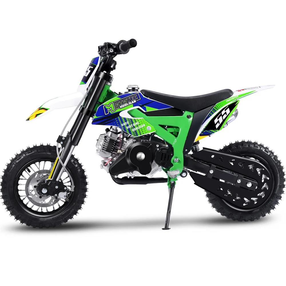 Hooligan 60cc Motocross Dirt Bike | MotoTec Kids | 4-Stroke Fully Automatic