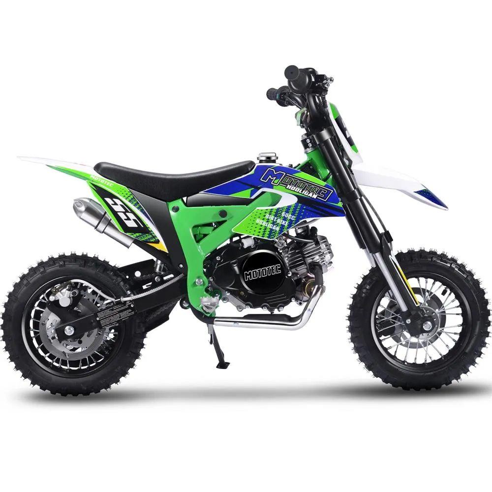 Hooligan 60cc Motocross Dirt Bike | MotoTec Kids | 4-Stroke Fully Automatic
