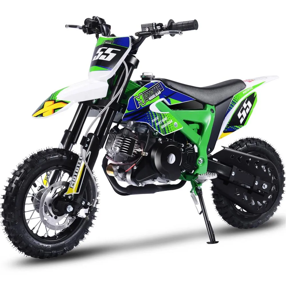 Hooligan 60cc Motocross Dirt Bike | MotoTec Kids | 4-Stroke Fully Automatic