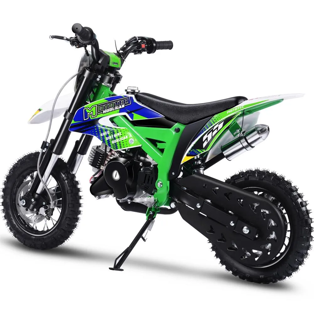 Hooligan 60cc Motocross Dirt Bike | MotoTec Kids | 4-Stroke Fully Automatic