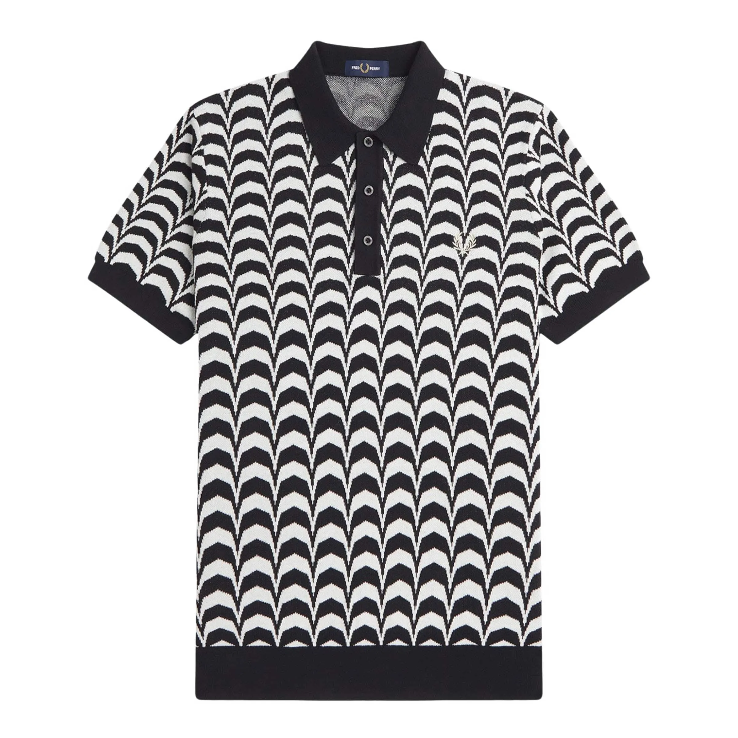 JACQUARD KNITTED SHIRT