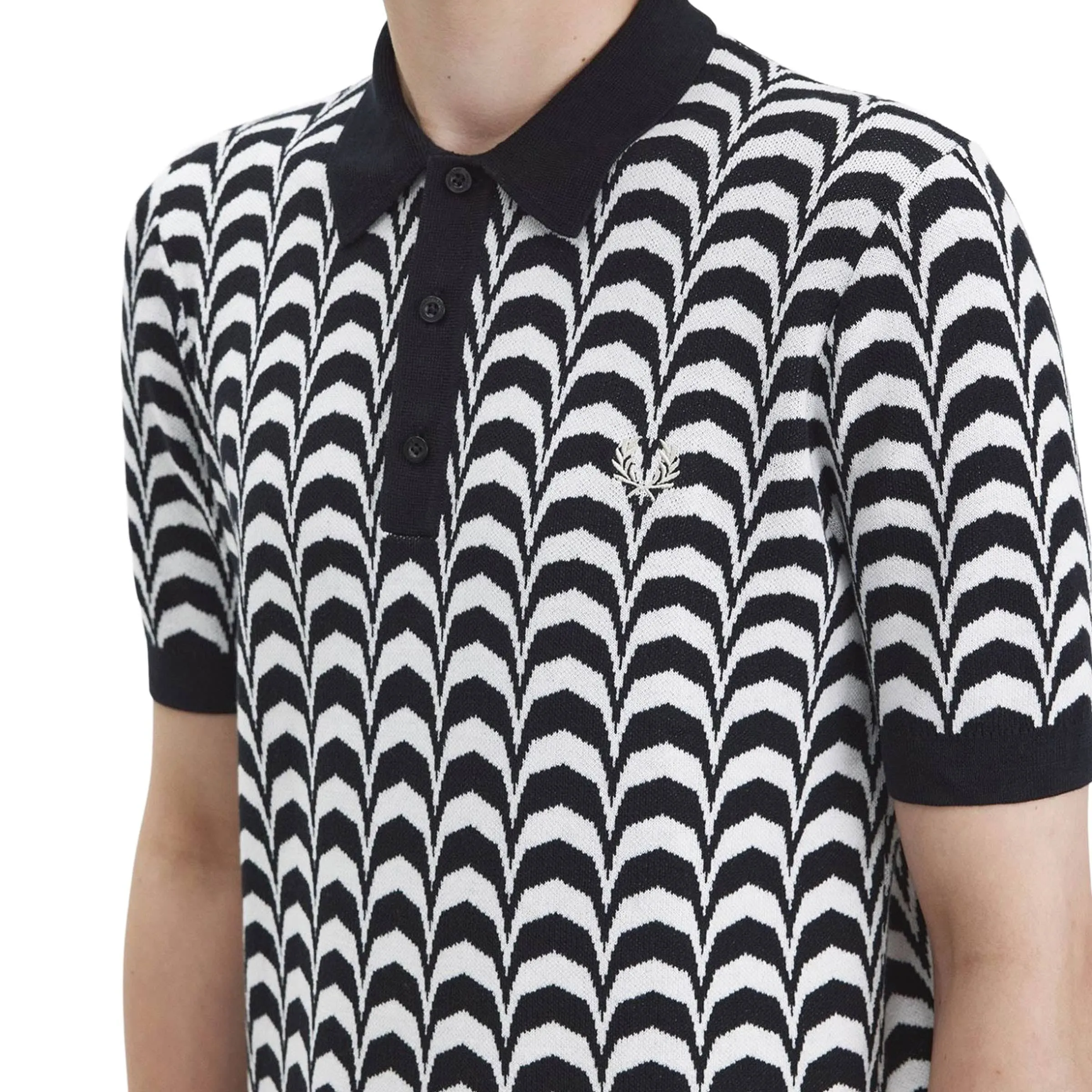 JACQUARD KNITTED SHIRT