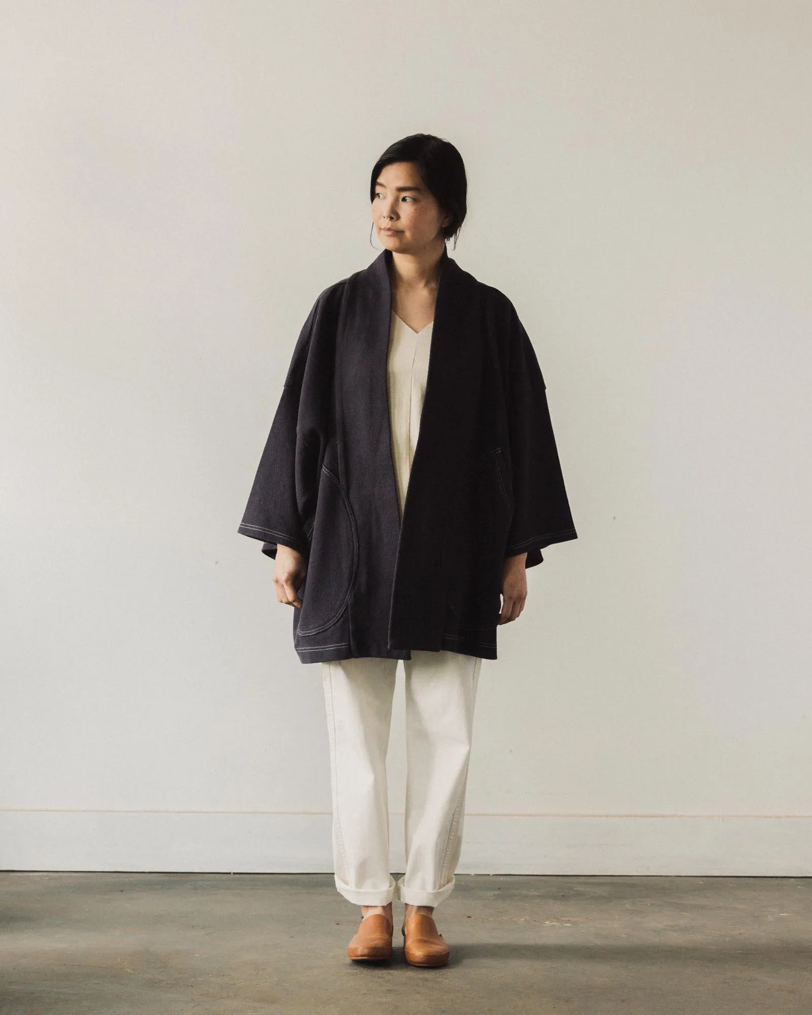 Kapital Unisex Baja Samu Cardigan, Navy