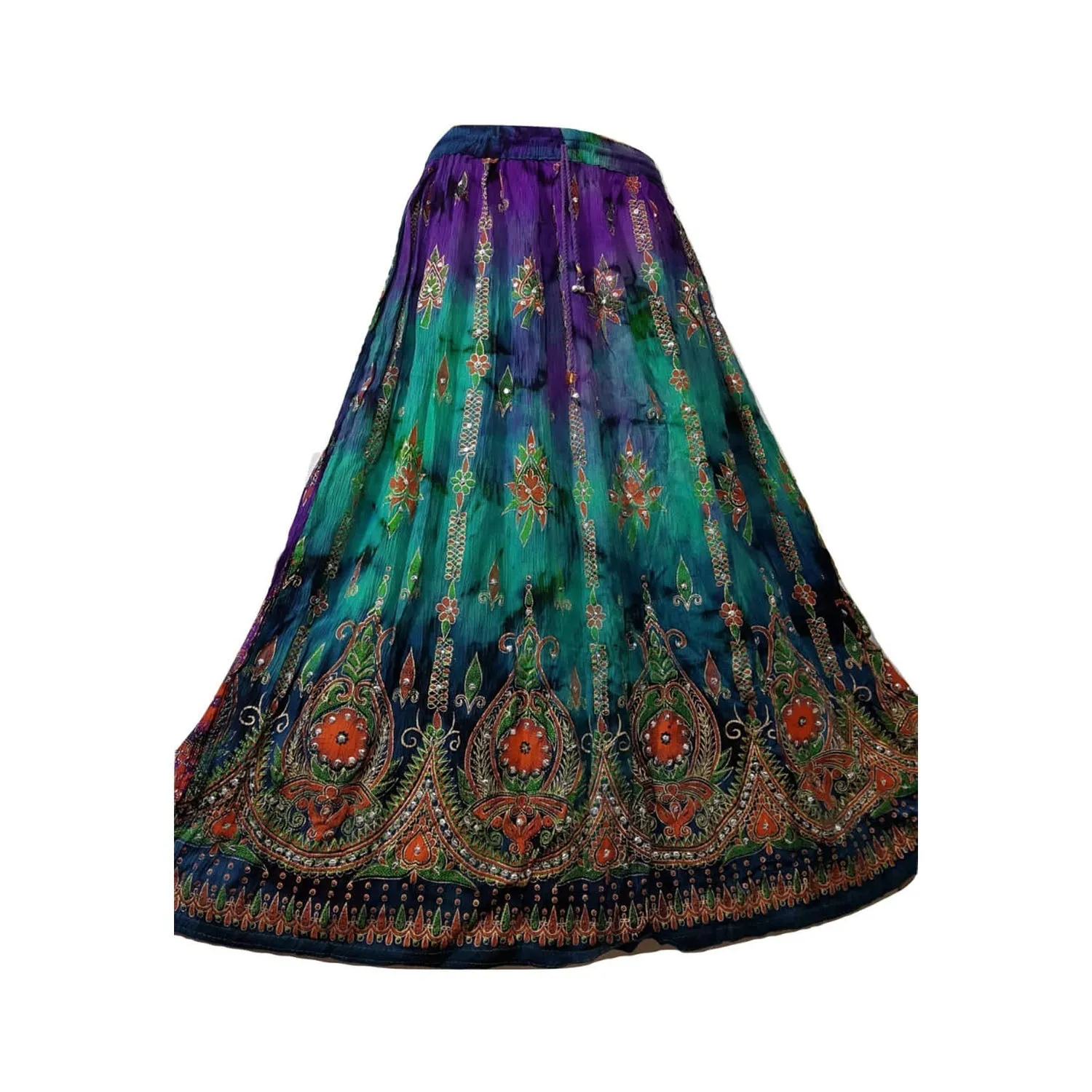 Long Multi-tone skirt
