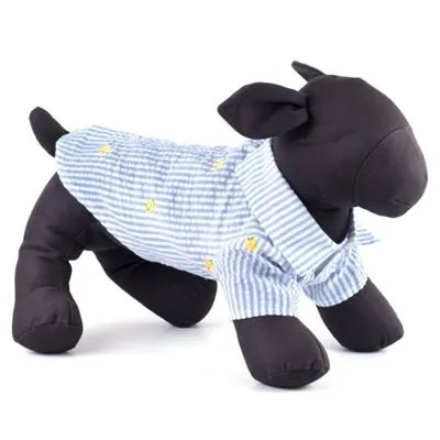 Lt. Blue Stripe Rubber Duck Shirt