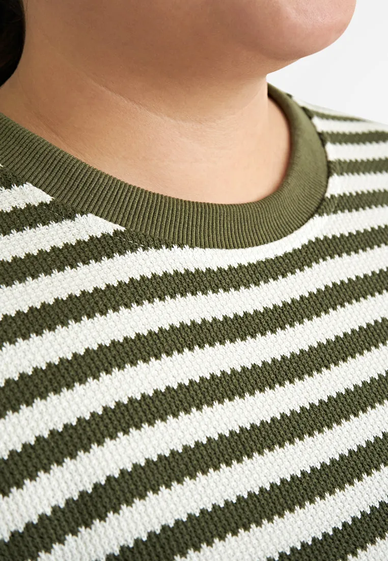 Minka Thick Stripes Jumper Top