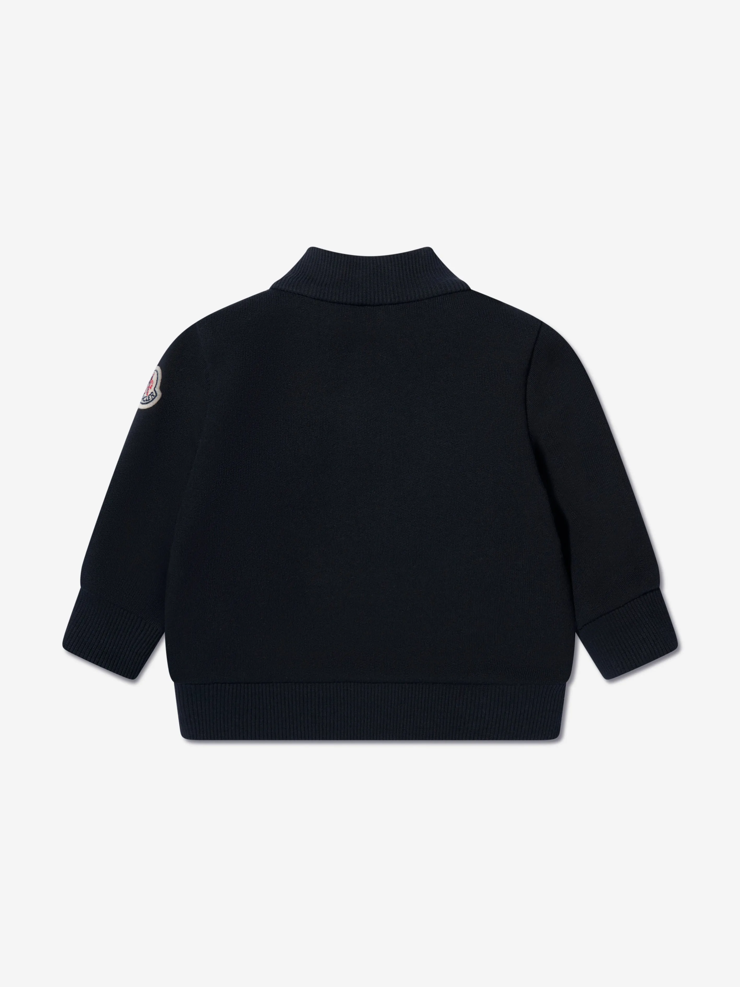 Moncler Enfant Baby Boys Down Padded Zip Up Cardigan in Navy