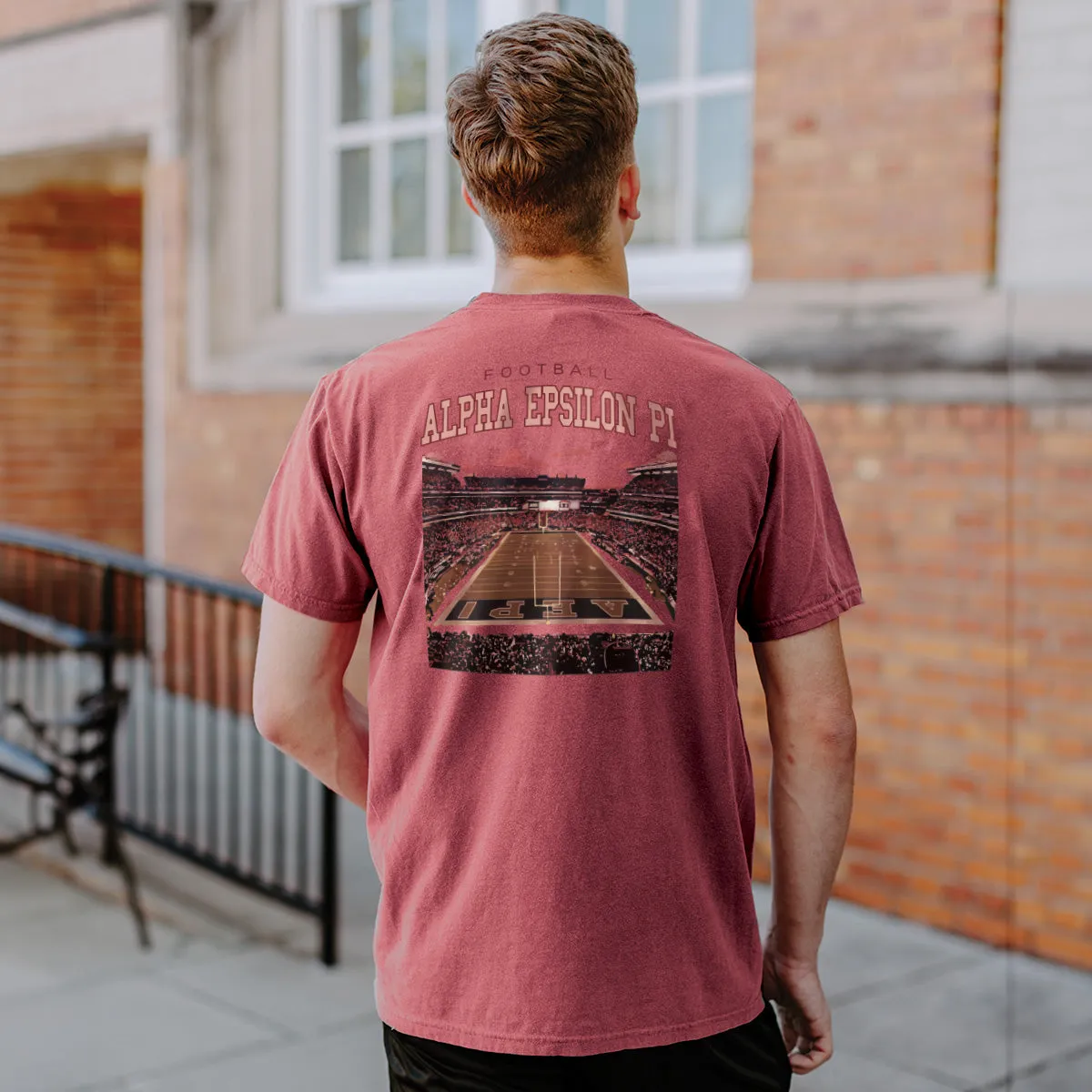 New! AEPi Limited Edition Comfort Colors Stadium Spirits Short Sleeve Tee