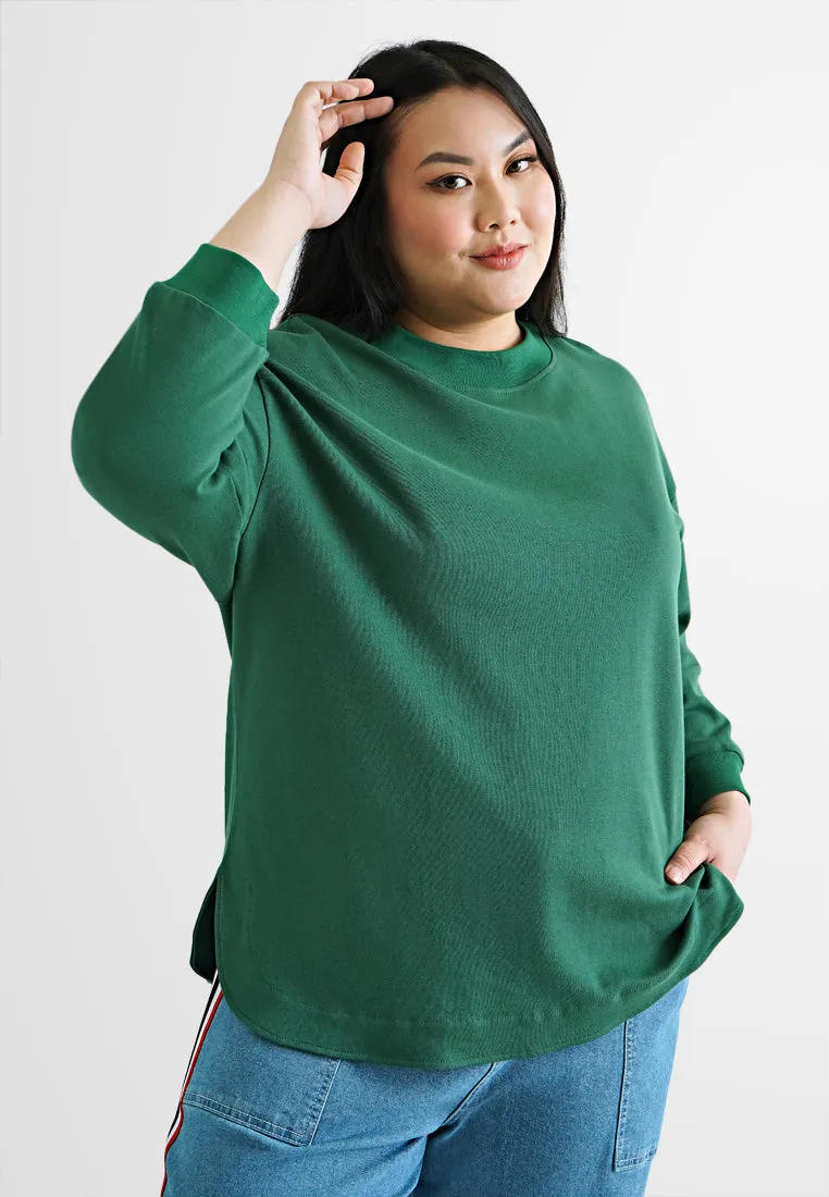 Olin Oversized 3/4 Dolman Sleeves Jumper Tee