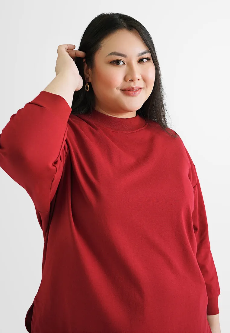 Olin Oversized 3/4 Dolman Sleeves Jumper Tee